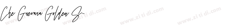 Che Guevara Golden S字体转换 Che Guevara Golden S字体转换